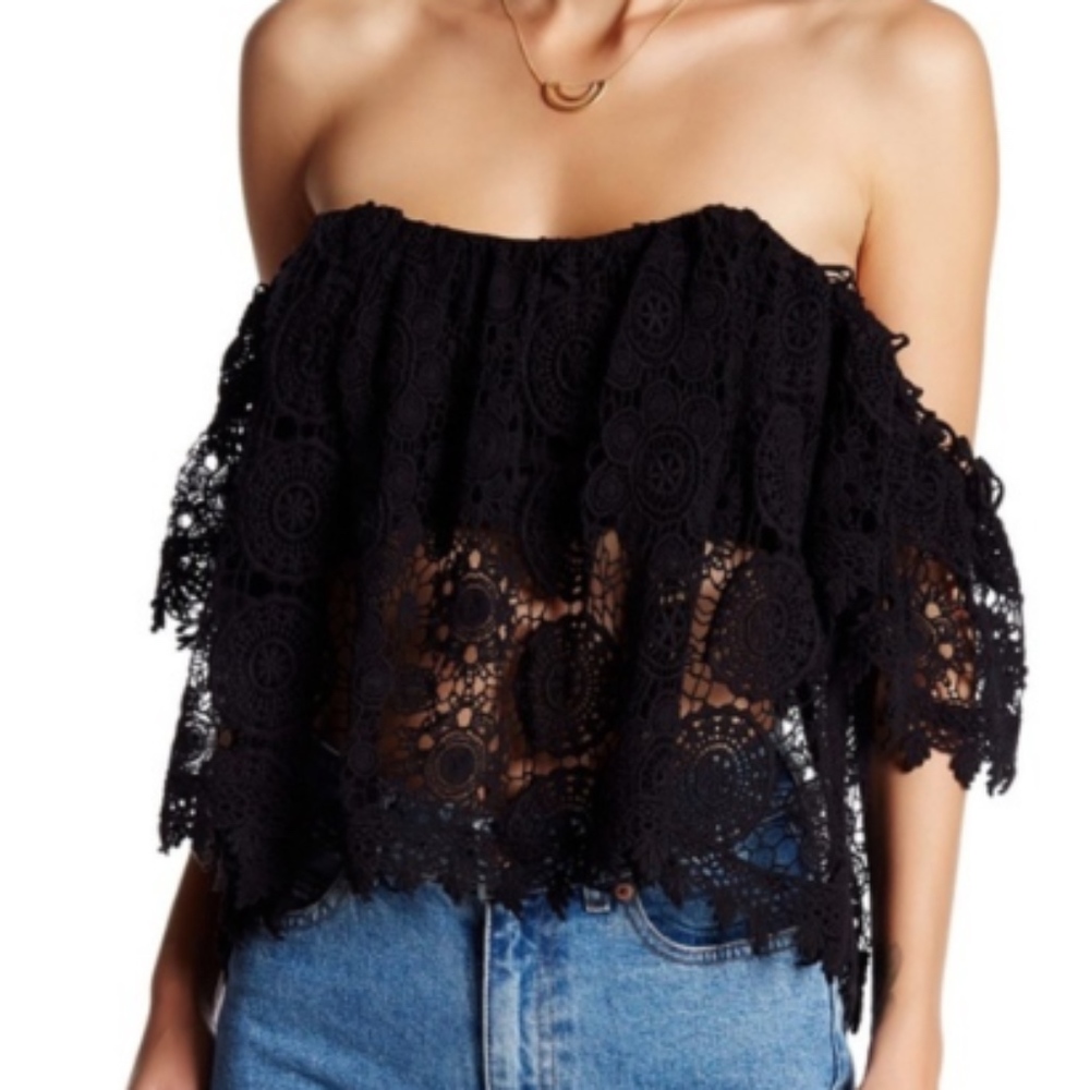 NWOT - Tularosa Amelia Top - Black - S